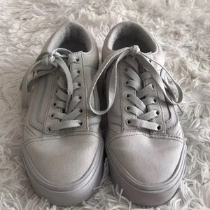 SOLD Gray Old Skool Vans